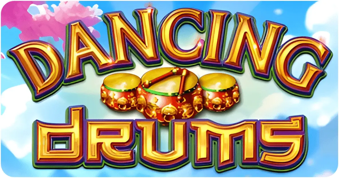 dancing drums slots logo