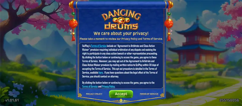 dancing drums slots game